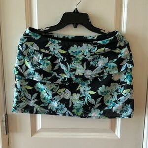 Zelos Ruffle Floral Skort